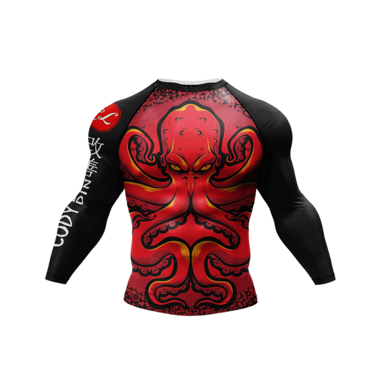 Rashguard Jiujitsu Octopus Manga Larga