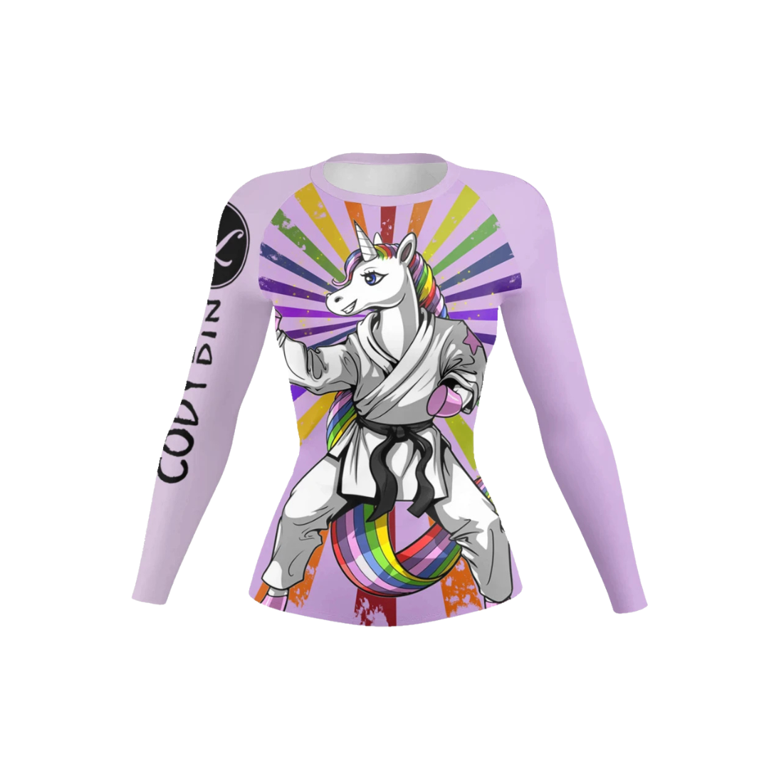 Women's Unicorn Long Sleeve Rashguard