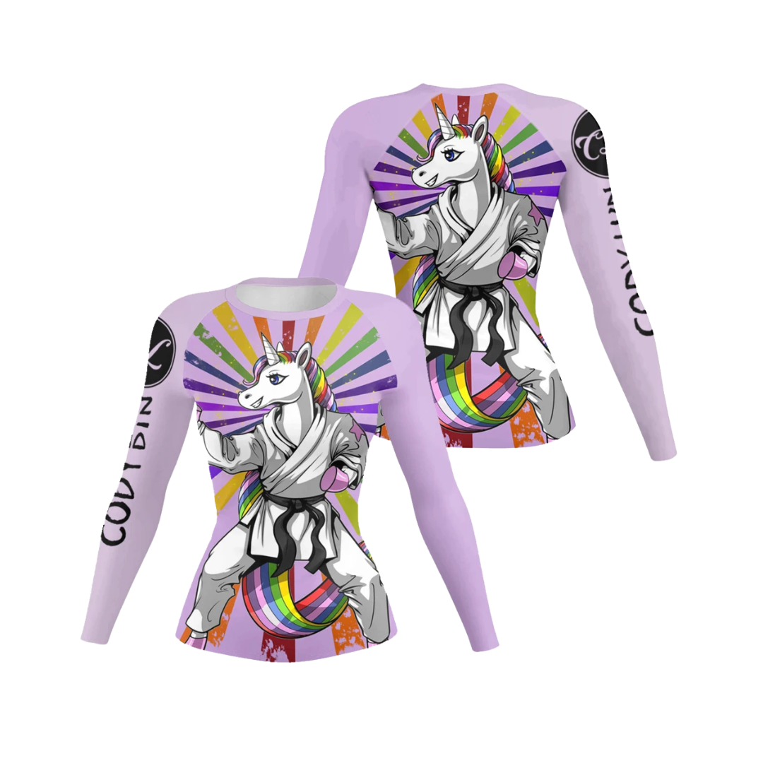 Women's Unicorn Long Sleeve Rashguard