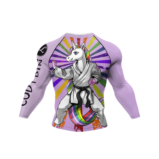 Rashguard Jiujitsu Unicorn Manga Larga