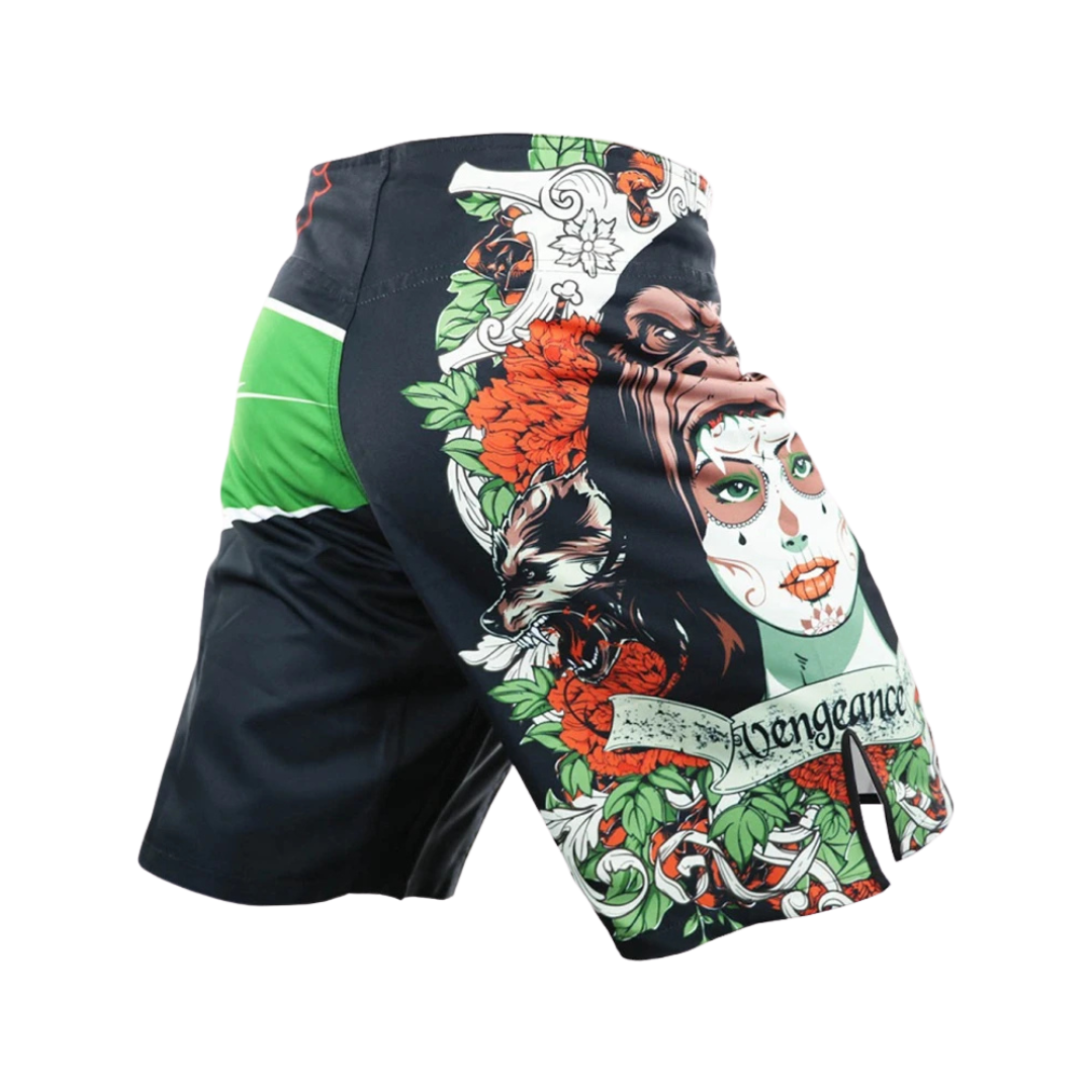 Short JiuJitsu Woman Monkey