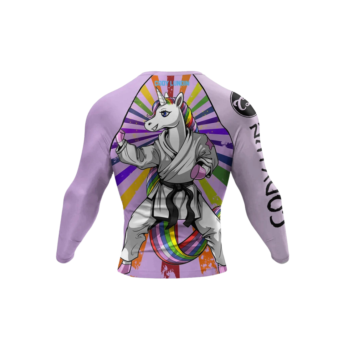 Rashguard Jiujitsu Unicorn Manga Larga