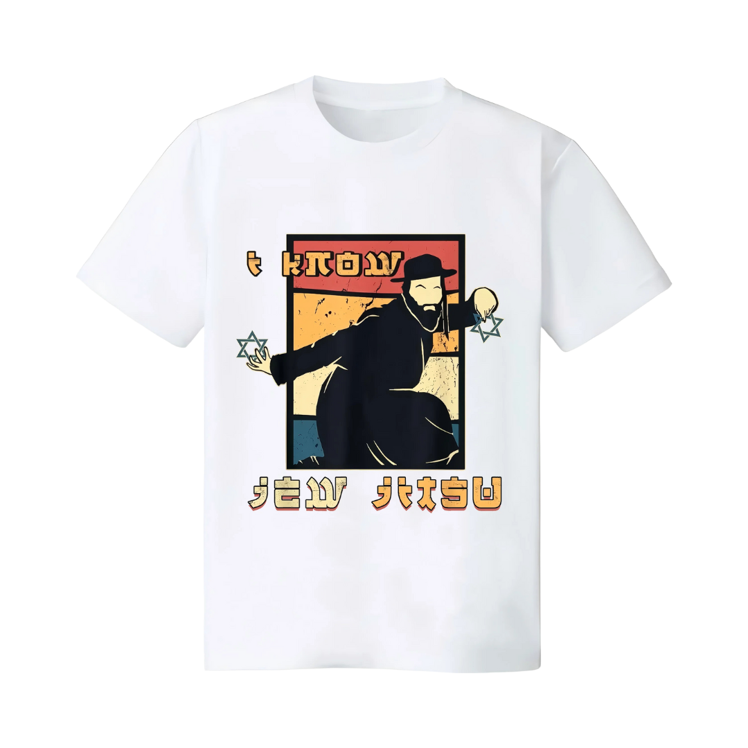 Polera I Know Jew Jitsu