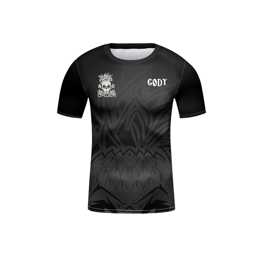 Rashguard Black - Kids