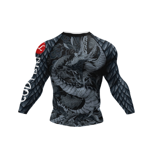 Rashguard Jiujitsu Dragón Manga Larga