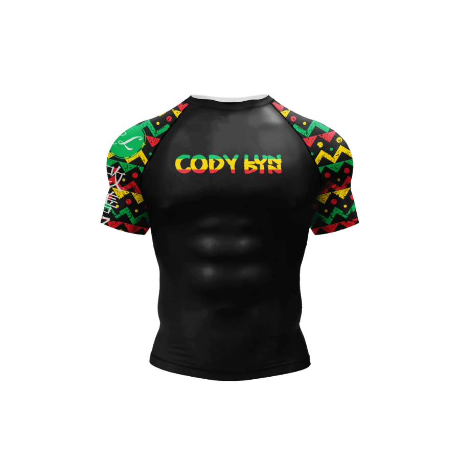 Conjunto Rash. + Pantalón + Short Jiujitsu Marley