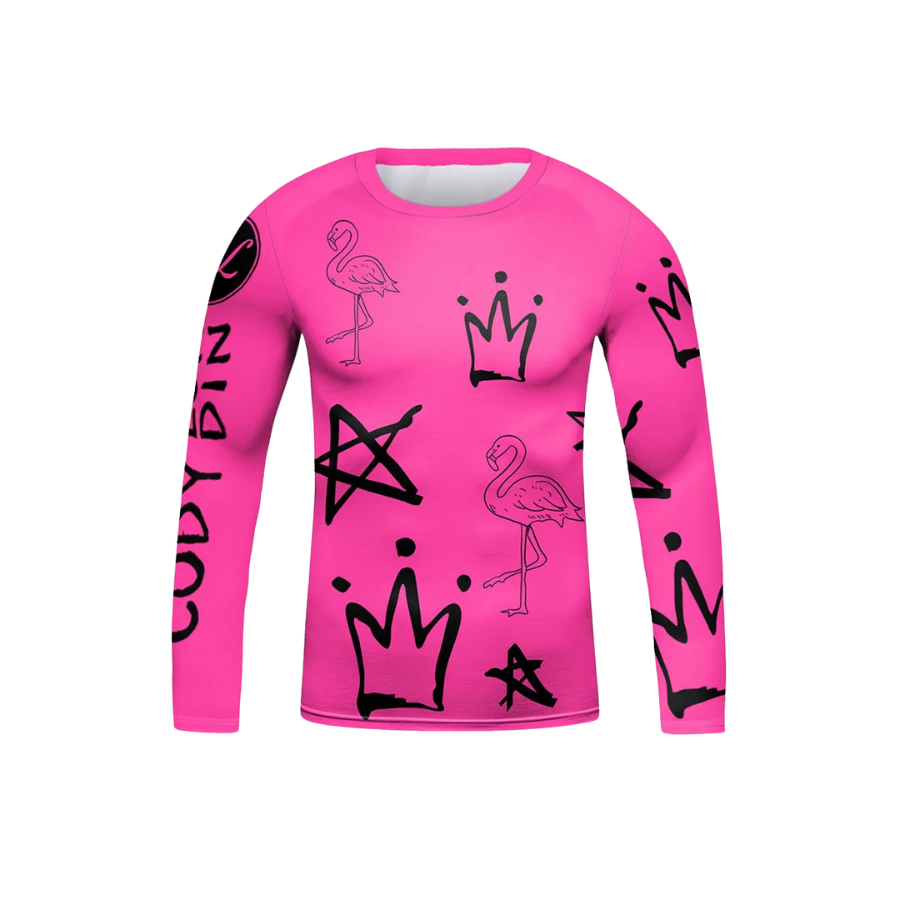 Rashguard Pinki Manga Larga - Kids
