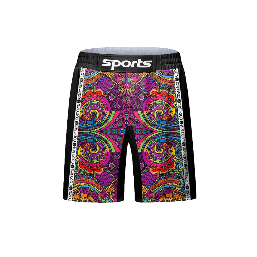Conjunto Rash. + Pantalón + Short Jiujitsu Multicolor