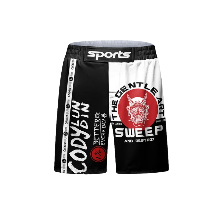 Conjunto Rash. + Pantalón + Short Jiujitsu Panda