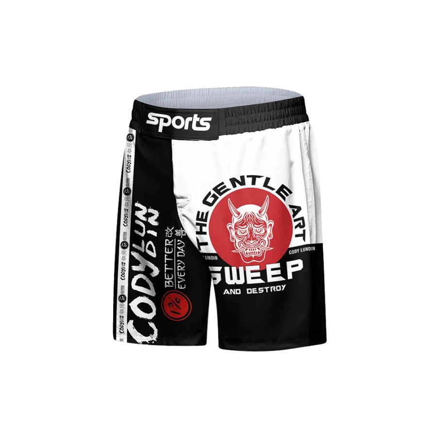 Conjunto Rash. + Pantalón + Short Jiujitsu Panda