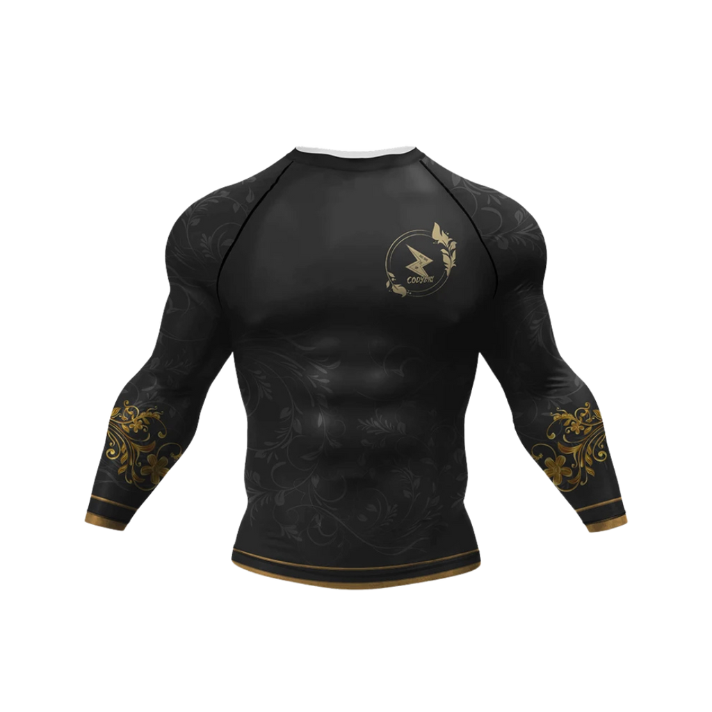 Conjunto Rash. Manga Larga + Short Golden