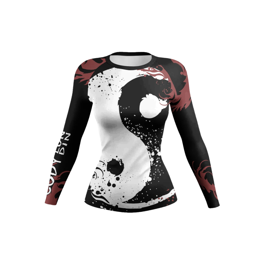 Rashguard Mujer YingYang Manga Larga