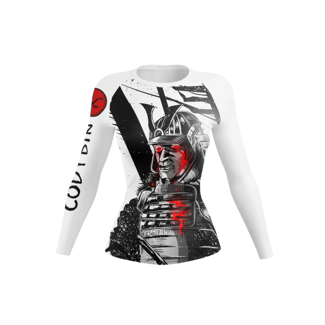 Rashguard Mujer Samurái Manga Larga