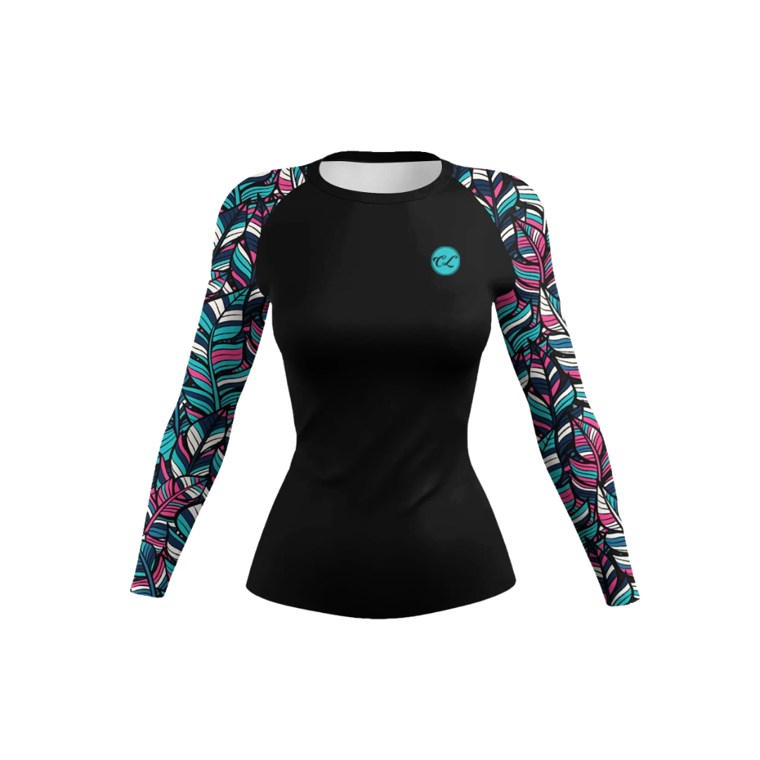 Rashguard Mujer Jiu Jitsu Manga Larga