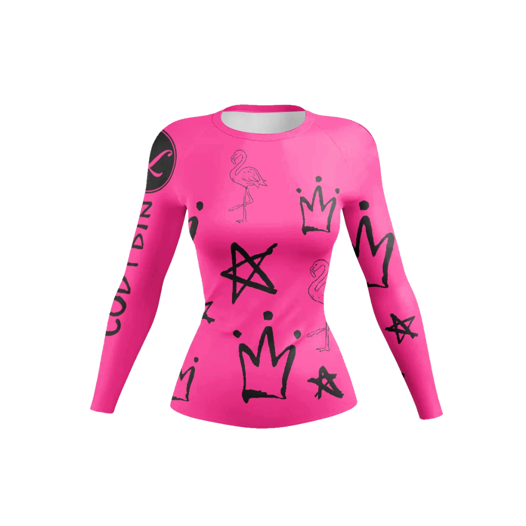 Rashguard Mujer Pinki Manga Larga