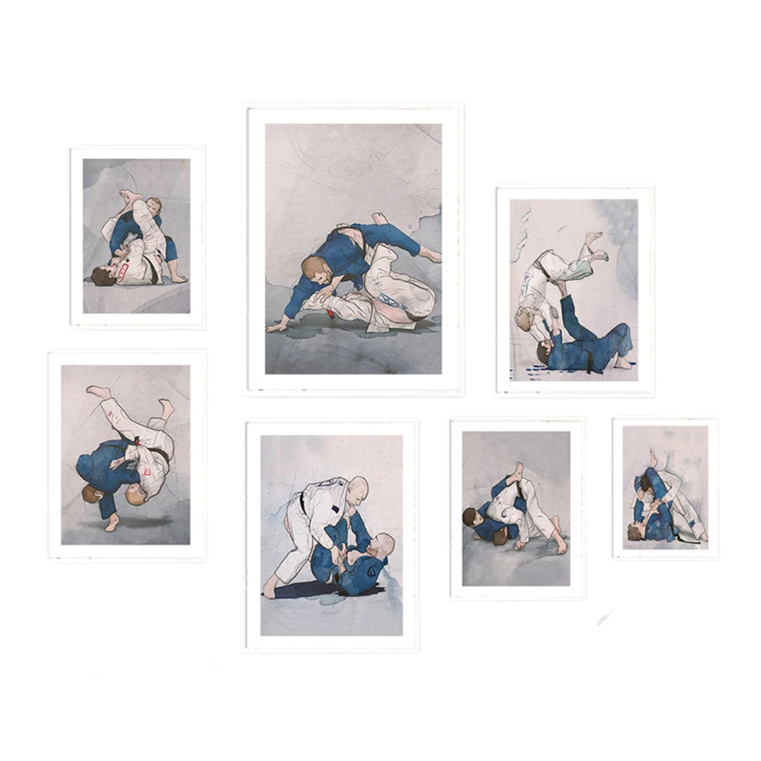 JiuJitsu Posters (Sin Marco)