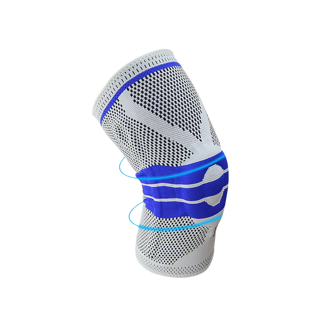 Rodillera Recovery (soporte articulado de silicona)