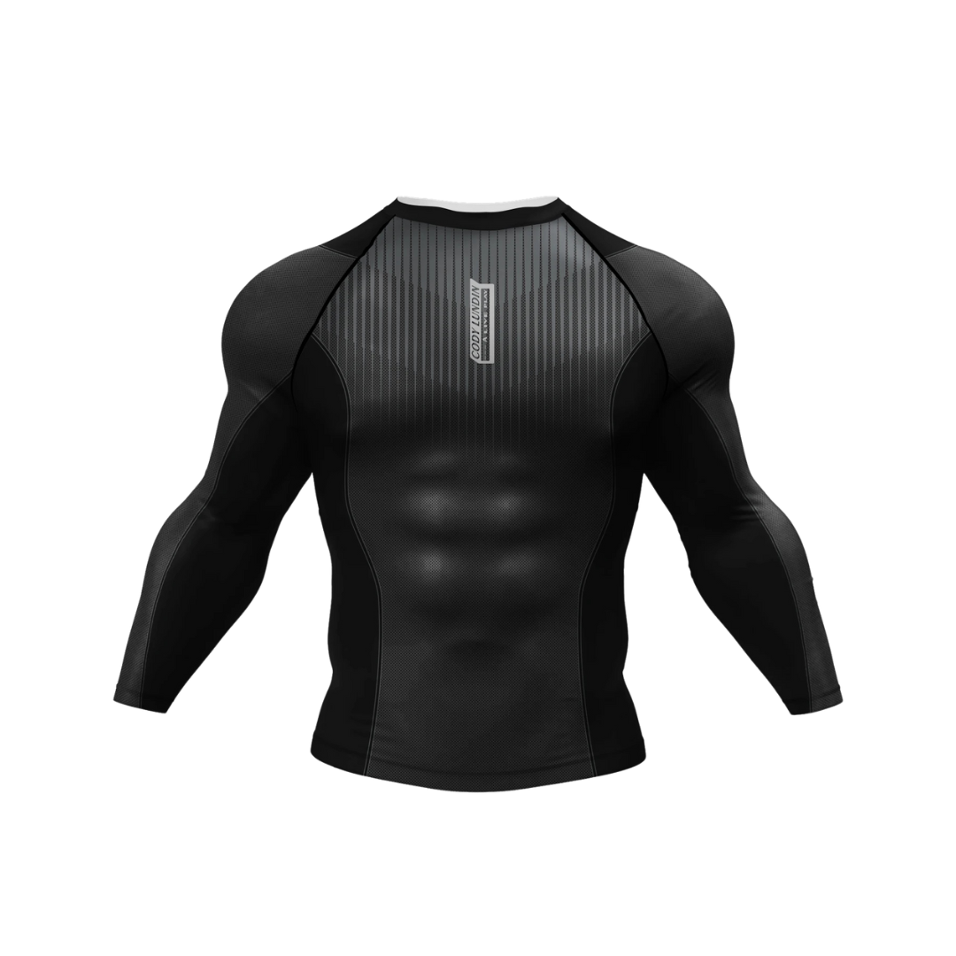 Rashguard Jiujitsu Black 1 Manga Larga