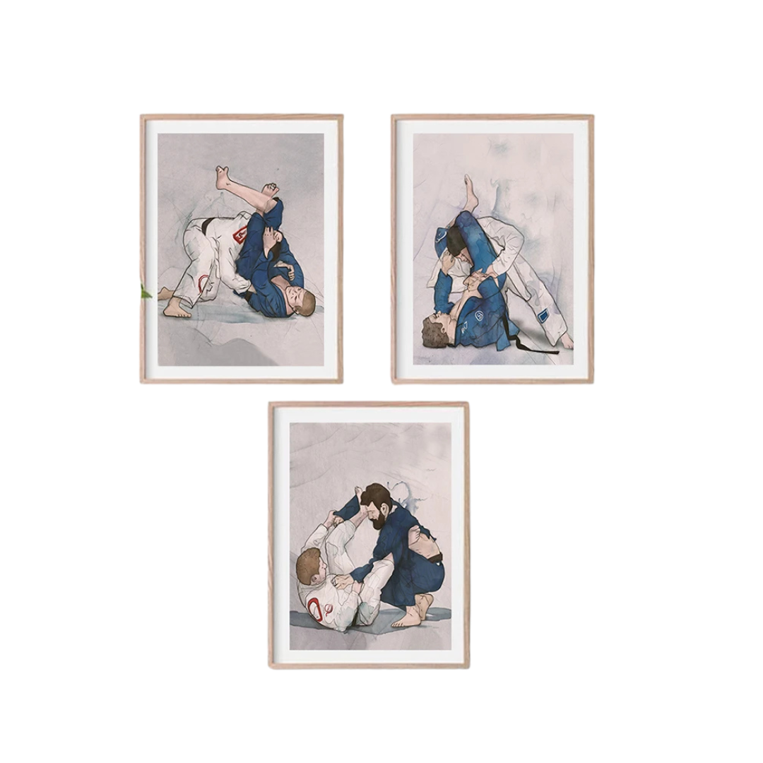 JiuJitsu Posters (Sin Marco)