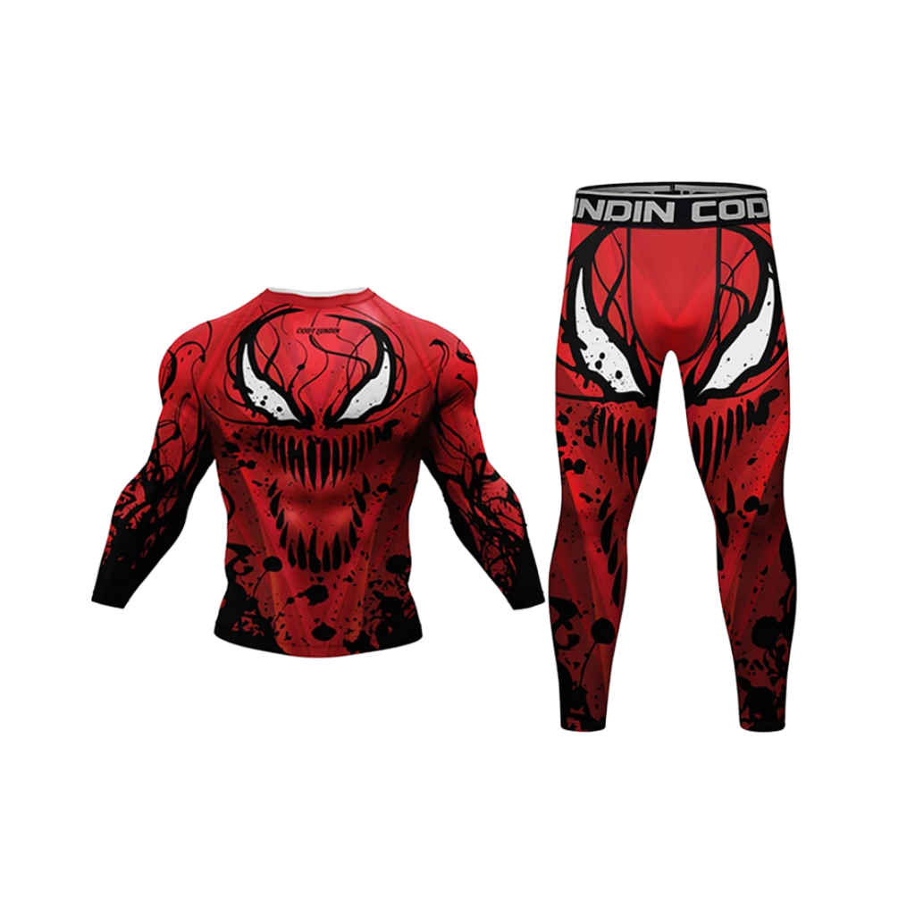 Conjunto Rash. Manga Larga + Pantalón Carnage