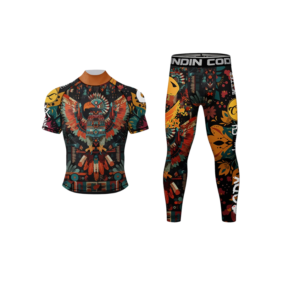 Conjunto Rash. + Pantalón Azteca
