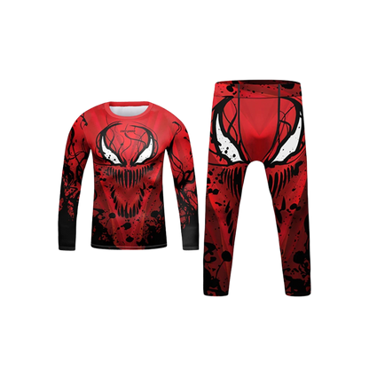Rashguard Manga Larga + Pantalón Carnage - Kids