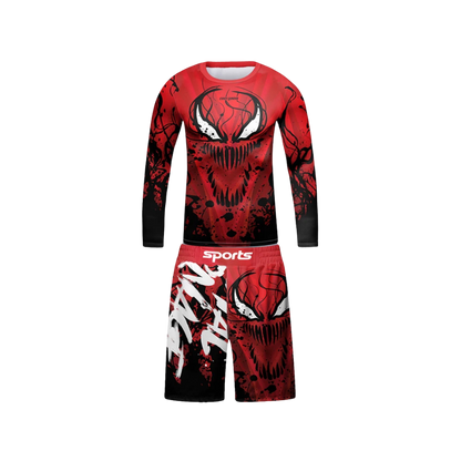Rashguard Manga Larga + Short Carnage - Kids
