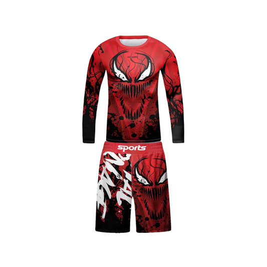 Rashguard Manga Larga + Short Carnage - Kids