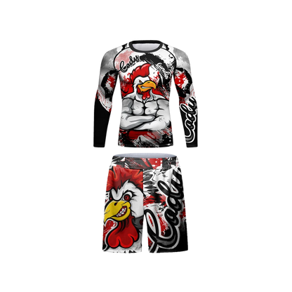 Rashguard Manga Larga + Short Chicken