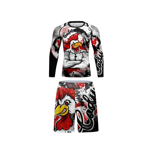 Rashguard Manga Larga + Short Chicken