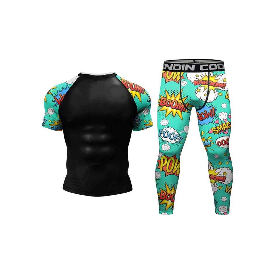 Conjunto Rash. + Pantalón Comic