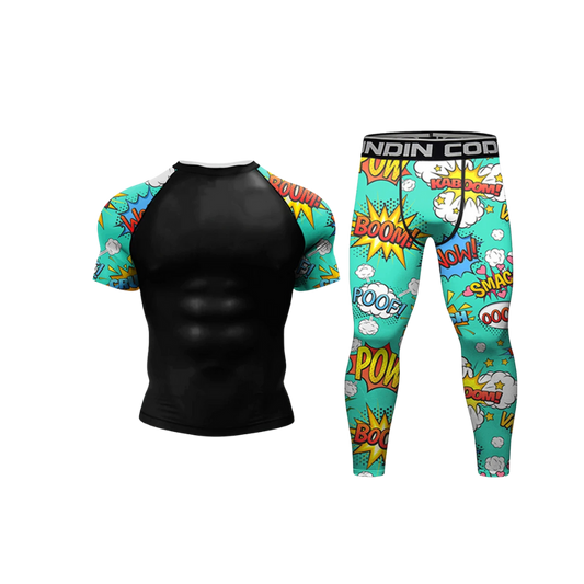 Conjunto Rash. + Pantalón Comic