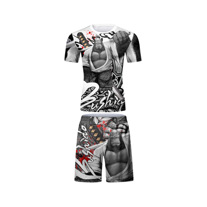 Conjunto Rash. + Short Jiujitsu Gorila