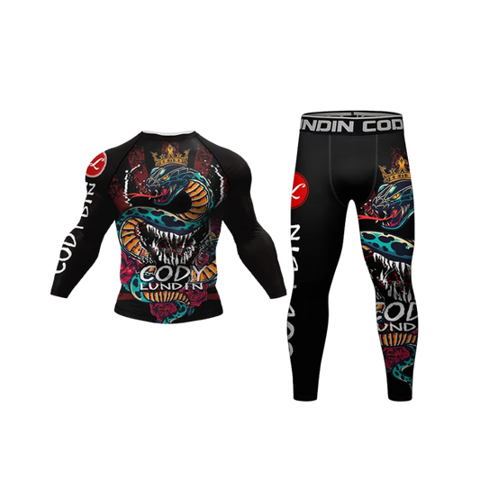 Conjunto Rash. Manga Larga + Pantalón Dragón Cody Lundin