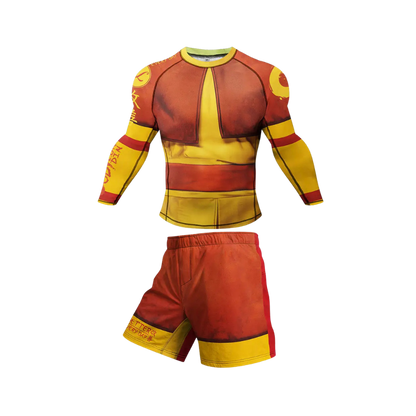 Rashguard Manga Larga + Short Equipado