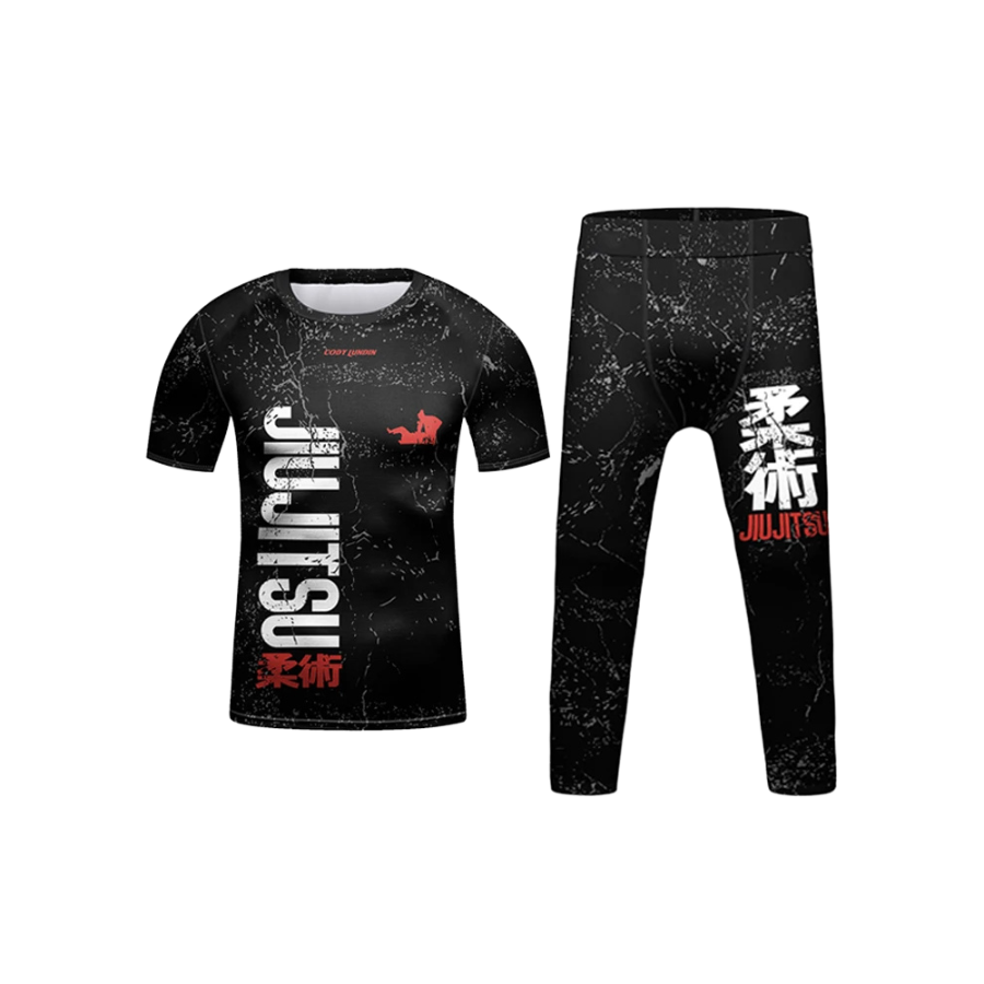 Rashguard + Pantalón Jiujitsu - Kids