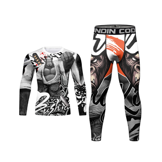 Conjunto Rash. Manga Larga + Pantalón Gorila