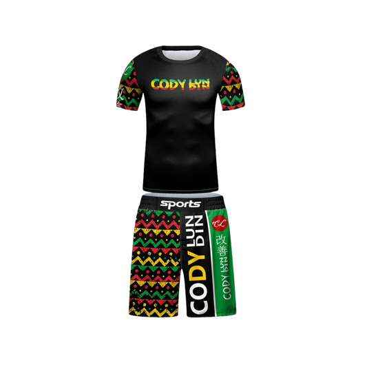 Rashguard + Short Bob Marley - Kids