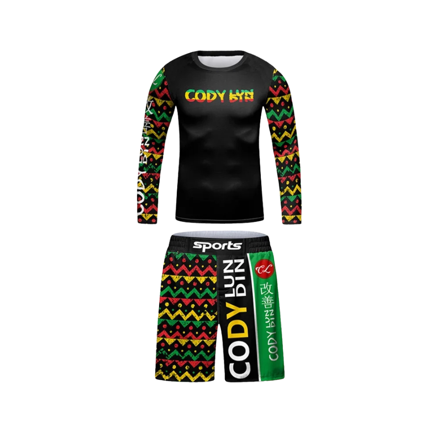 Rashguard Manga Larga + Short Marley - Kids
