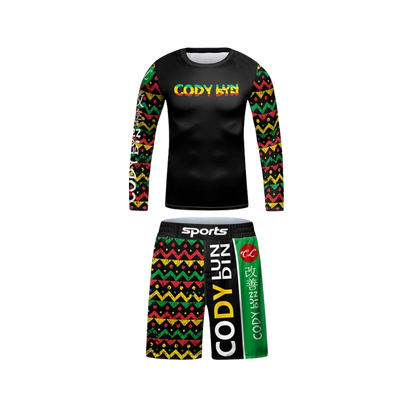 Rashguard Manga Larga + Short Marley - Kids