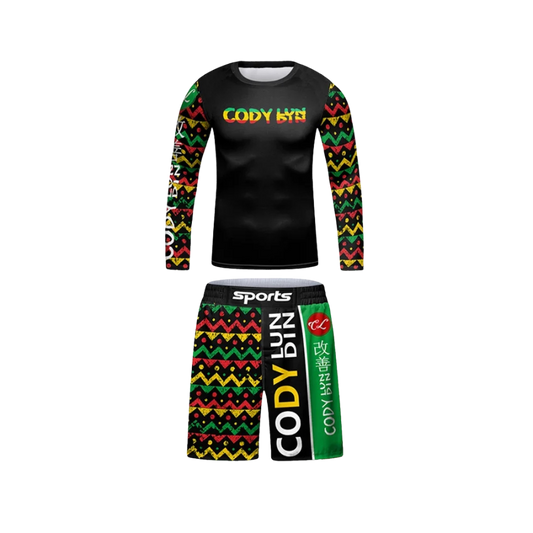 Rashguard Manga Larga + Short Marley - Kids