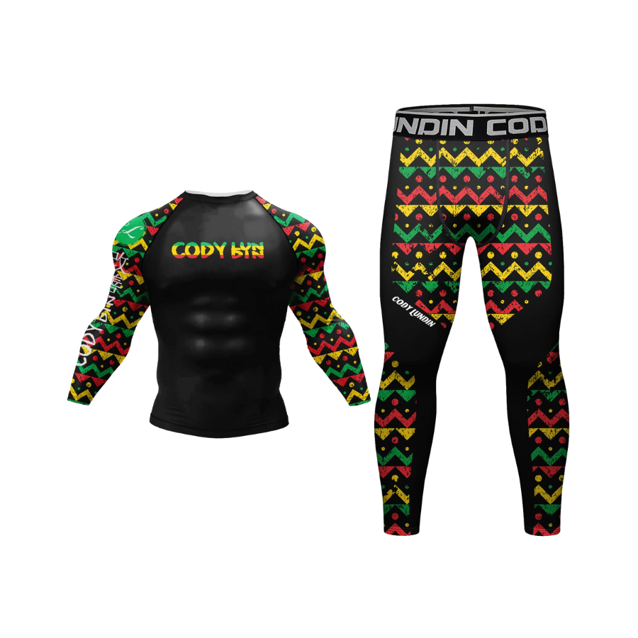 Conjunto Rash. Manga Larga + Pantalón Marley