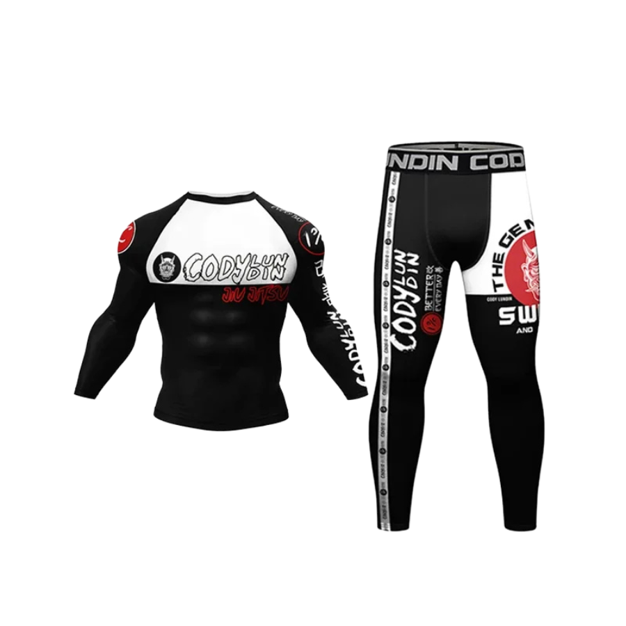 Conjunto Rash. Manga Larga + Pantalón Panda