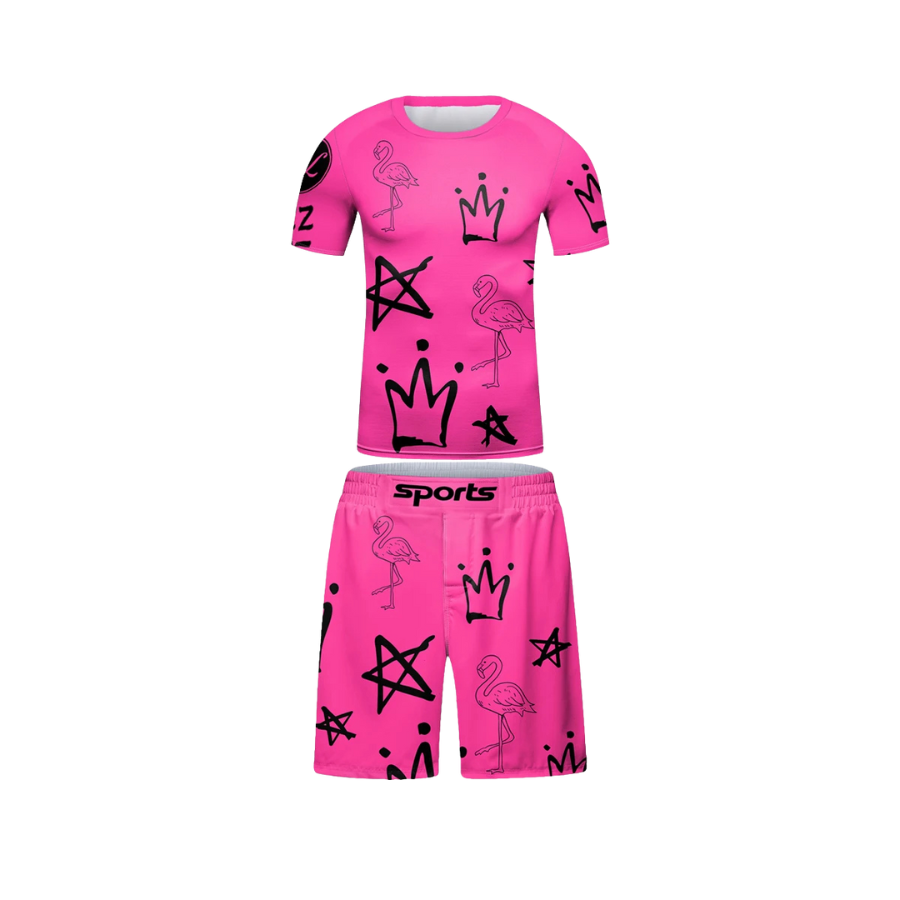Rashguard + Short Pinki - Kids