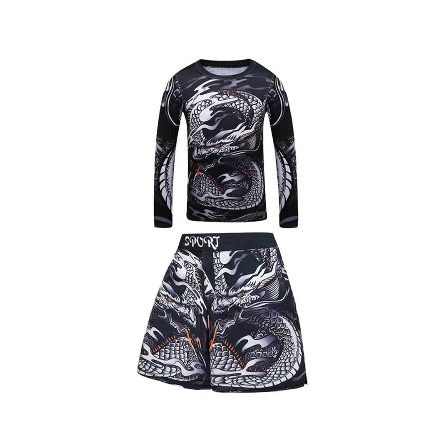 Rashguard Manga Larga + Short Snake - Kids