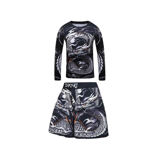 Rashguard Manga Larga + Short Snake - Kids