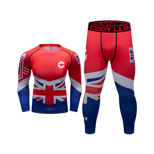 Rashguard Manga Larga + Pantalón UK