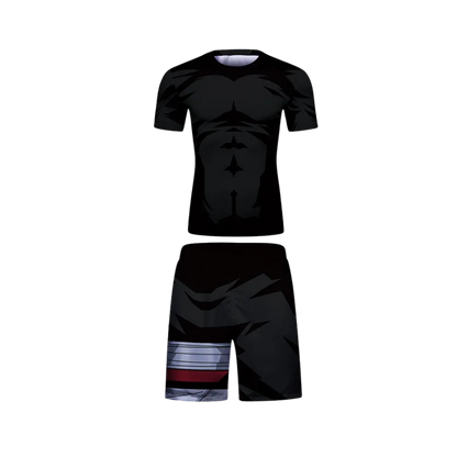 Rashguard + Short Ultra Black