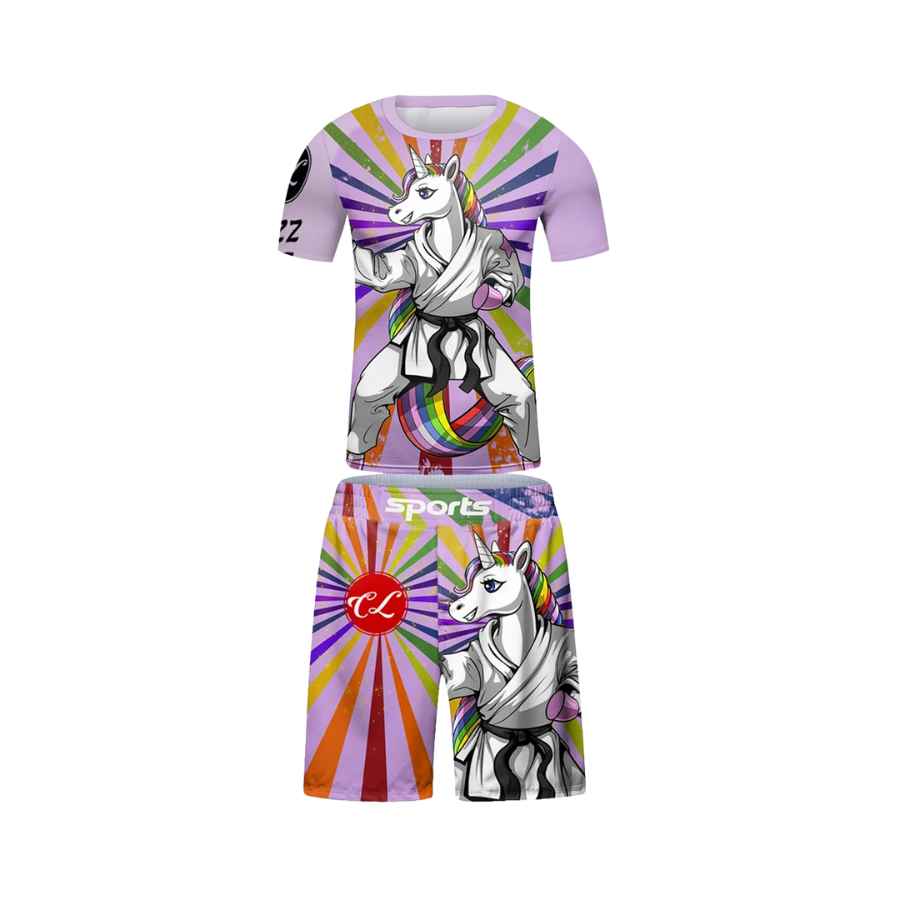 Rashguard + Short Unicorn - Kids