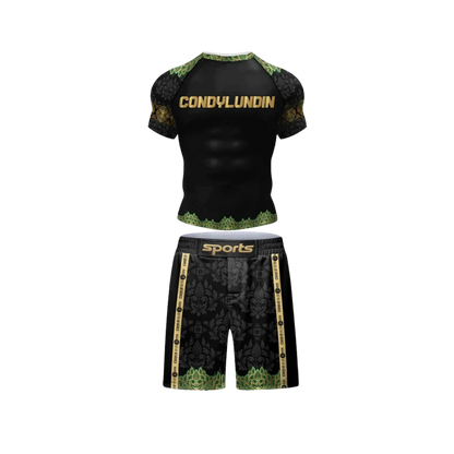 Conjunto Rash. + Short Jiujitsu Venom